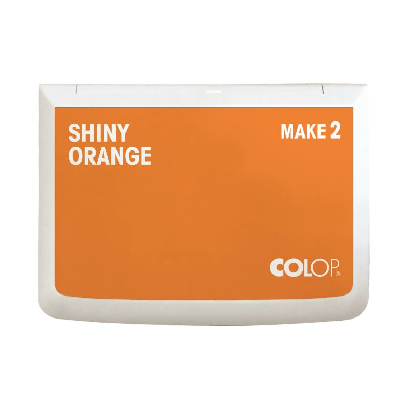 COLOP Inkoustový polštářek MAKE 2 (11x7cm), shiny orange 9004362548065