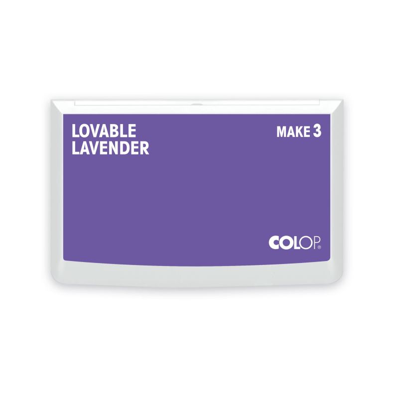 COLOP Inkoustový polštářek MAKE 3 (16x9cm), lovable lavender 9004362550976