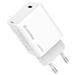 COLORWAY 1x USB-C / síťová nabíječka/ GaN/ PD/ PPS/ 65W/ Bílá CW-CHS049PD-WT