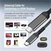 Colorway Adaptér USB-C na HDMI/ 2m CW-CBCHD077-BK