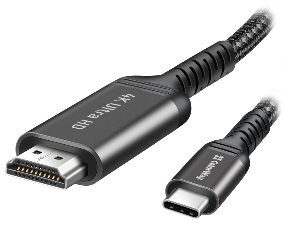 Colorway Adaptér USB-C na HDMI/ 2m CW-CBCHD077-BK