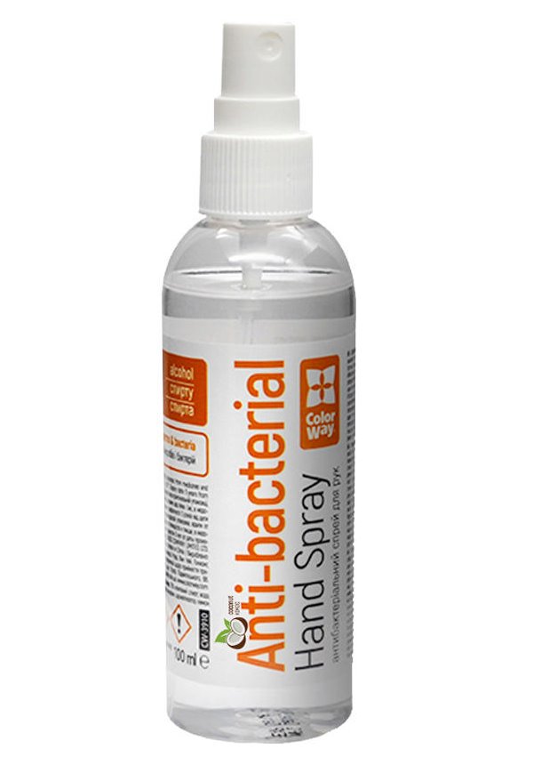 COLORWAY Antibakteriální sprej na ruce/ 100ml/ kokos