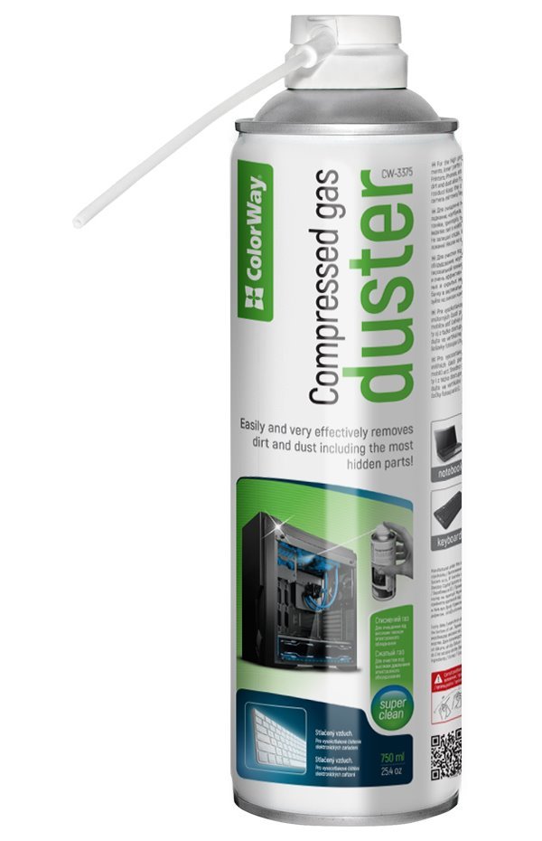 ColorWay CW-3375 - stlačený vzduch 750ml