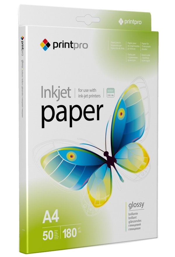 Colorway fotopapír Print Pro lesklý 180g/m2/ A4/ 50 listů PGE180050A4