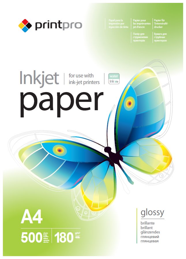 Colorway fotopapír Print Pro lesklý 180g/m2/ A4/ 500 listů PGE180500A4