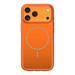 Comma kryt Crystal Shield Magnetic Case pre iPhone 17 Pro Max - Translucent Orange 6942297143388