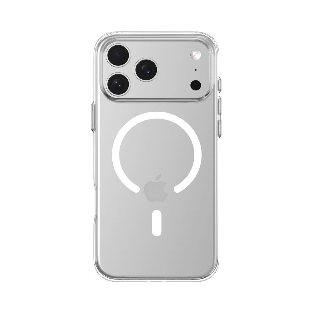 Comma kryt Glass Series Magnetic Case pre iPhone 17 Pro - Clear 6942297136304