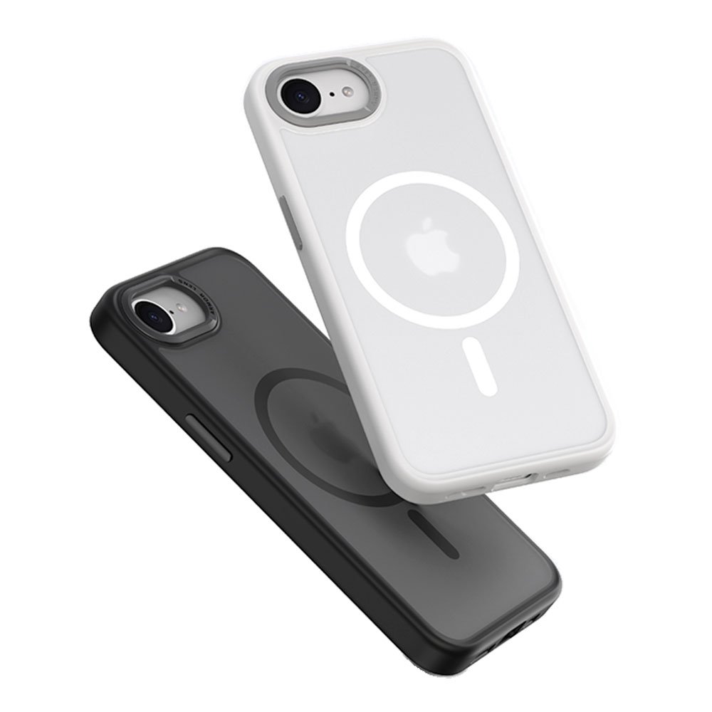 Comma kryt Joy Elegant Magnetic Case pre iPhone 16e - White 6942297127173