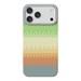 Comma kryt Woven Kevlar Magnetic Shockproof Case pre iPhone 17 Pro Max - Green Orange Light 6942297136922