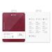 Comma puzdro Cyclone Rotation Case with Pencil Slot pre iPad 10.9" 2022 10th Gen - Wine Red 6938595377389