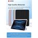 Comma puzdro Joy Series PU Case With Pencil Slot pre iPad 10-11 Gen 2022/2025 - Gray 6938595380303