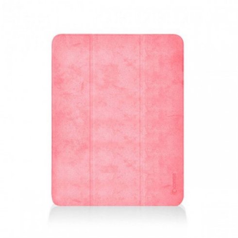 Comma puzdro Leather case with Pencil Slot pre iPad 10.2" 2019 - Pink 6938595322556
