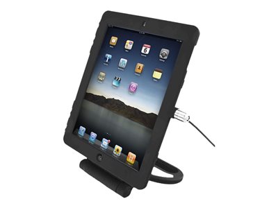 Compulocks iPad 9.7" Rotating Security Plastic Case Keyed Cable Lock Black - Bezpečnostní sada - če IPADAIRRSBB
