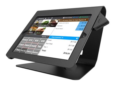 Compulocks Nollie iPad 12.9" POS Counter Top Kiosk Black - Stojan pro tablet - černá - stolní stoja 290NPOSB