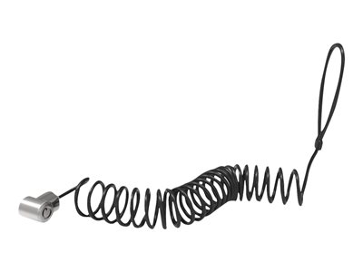 Compulocks Universal PC Cable Lock Peripheral Security Trap Included Silver Coiled Lock - Bezpečnos CL15C