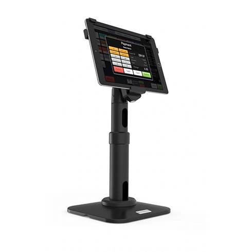 Compulocks V-Bracket - Single iPad 9.7 POS Stand, Black 260VBBVBP01B