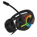 CONNECT IT BIOHAZARD herní sluchátka s mikrofonem, single Jack+USB,adaptér 2x Jack, ČERNÁ CHP-4600-BK