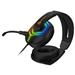 CONNECT IT BIOHAZARD herní sluchátka s mikrofonem, single Jack+USB,adaptér 2x Jack, ČERNÁ CHP-4600-BK