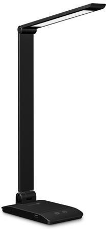 CONNECT IT BRIGHT stolní LED lampička, USB-A výstrup, ČERNÁ CLI-7040-BK