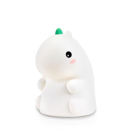 CONNECT IT DINOSAURUS dětské noční světlo, dotykové, 3 úrovně osvětlení, baterie 1200 mAh, bílá