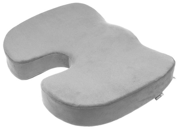 CONNECT IT FOR HEALTH Anatomický polštář na židli, ŠEDÝ CFH-5290-GY