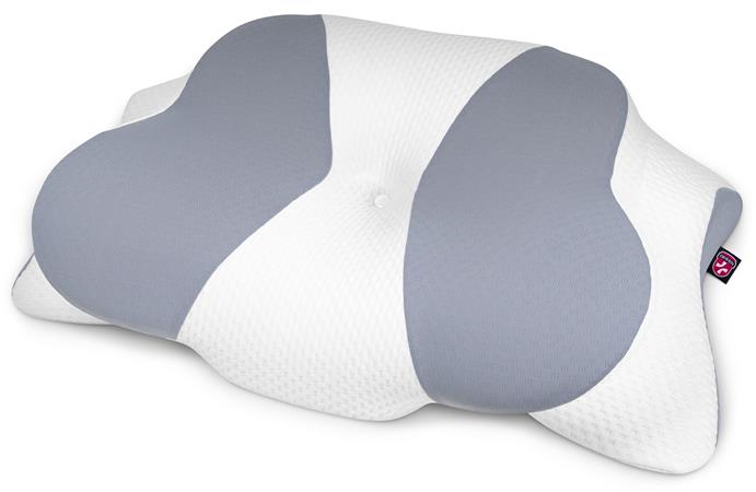 CONNECT IT FOR HEALTH Gemini Anatomický polštář, BÍLO-ŠEDÝ CFH-6032-WH