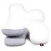 CONNECT IT FOR HEALTH Virgo Anatomický polštář, BÍLO-ŠEDÝ CFH-6030-WH