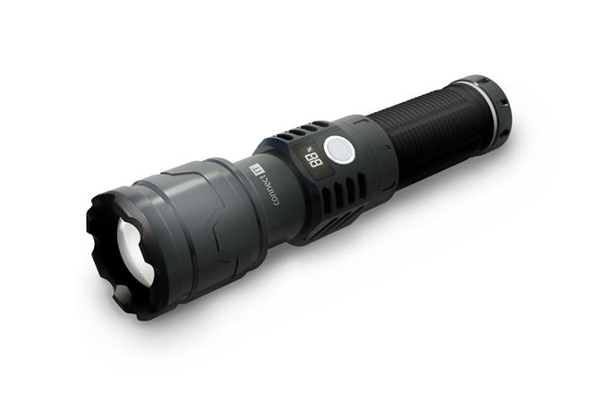 CONNECT IT GLEAM PRO 1000R LED ruční svítilna dobíjecí,1000lm, ANTRACIT CLI-9150-AN