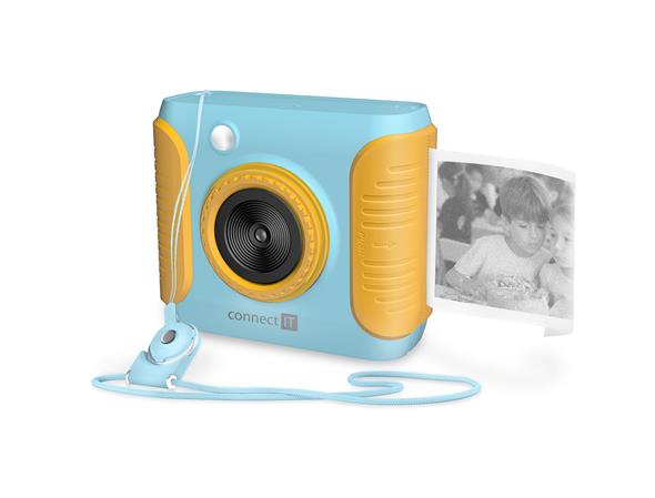 CONNECT IT INSTAPRINT dětský instantní fotoaparát MODRÝ CIC-1010-BL