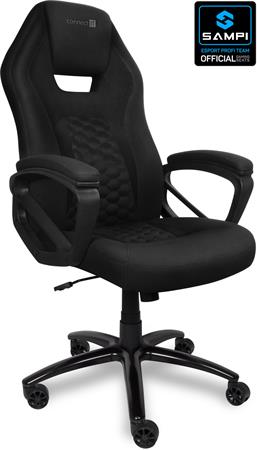 CONNECT IT RazorPro Fabric herní křeslo látkové, ČERNÉ CGC-0501-BK
