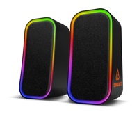 CONNECT IT Reproduktory BIOHAZARD PC, RGB, Bluetooth, 3.5mm, černé CSP-1200-BK