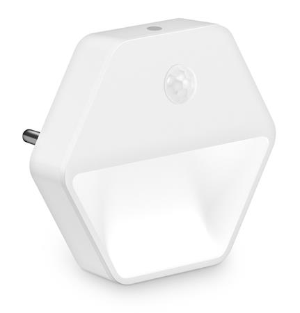 CONNECT IT SPARKLE 2 SENSOR noční světlo s pohybovým čidlem, 3 úrovně osvětlení, BÍLÁ CLI-1025-WH