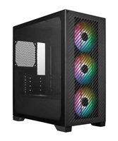 Cooler Master case Elite 301, mini-ITX, 3x 120mm ARGB Fan, bez zdroje, černá E301-KGNN-S00