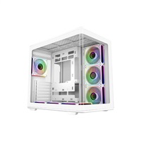 Cooler Master case Elite 600, ATX, Průhledná bočnice, 7x 120mm ARGB Fan, Bílá E600-WGNN-S02