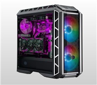 Cooler Master case MasterCase H500P Mesh ARGB, E-ATX, Mid Tower, šedá, bez zdroje MCM-H500P-MGNN-S11