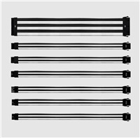 Cooler Master sada prodlužovacích kabelů, černá/bílá CMA-NEST16WTBK1-GL