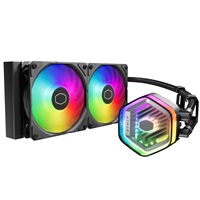 Cooler Master vodní chladič MasterLiquid 240 Atmos ARGB, 2x120mm, černá MLX-D24M-A25PZ-R1