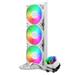 Cooler Master vodní chladič MasterLiquid 360 Core II, 3x120mm, LGA1851, AM5, bílá MLW-D36M-A18PA-RW