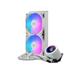 Cooler Master vodní chladič MasterLiquid Core Nex 240, 2x120mm, LGA1851, AM5, bílá MLX-D24M-A18PA-RW