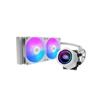 Cooler Master vodní chladič MasterLiquid Core Nex 240, 2x120mm, LGA1851, AM5, bílá MLX-D24M-A18PA-RW