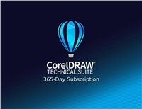 CorelDRAW Technical Suite 365-Day Subs. (2501+) EN/DE/FR LCCDTSSUB15