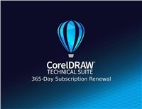 CorelDRAW Technical Suite 365-Day Subs. Renewal (2501+) EN/DE/FR/ES/BR/IT/CZ/PL/NL LCCDTSSUBREN15