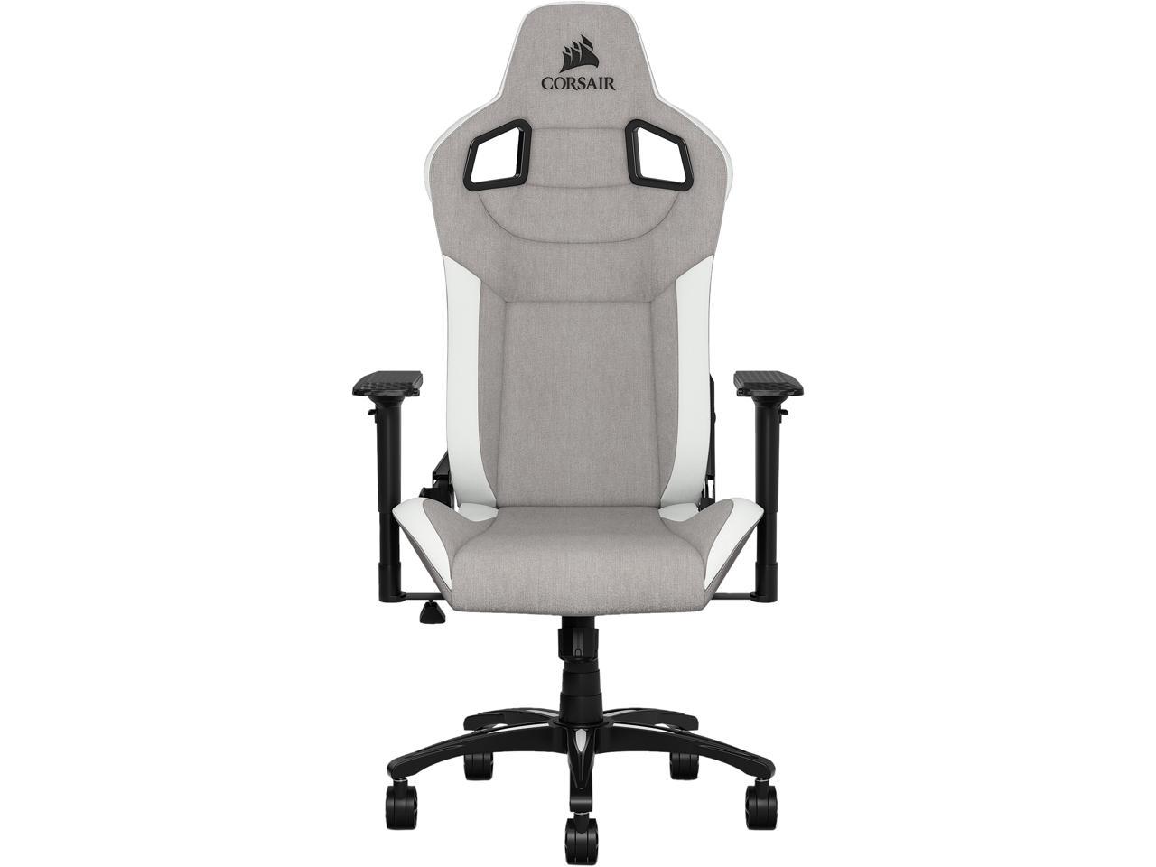 CORSAIR gaming chair T3 Rush, šedá/bílá CF-9010030-WW