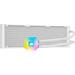 CORSAIR iCUE H150i ELITE CAPELLIX RGB 360mm vodní chlazení, bílá CW-9060051-WW