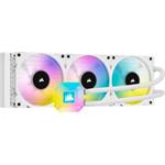 CORSAIR iCUE H150i ELITE CAPELLIX RGB 360mm vodní chlazení, bílá CW-9060051-WW