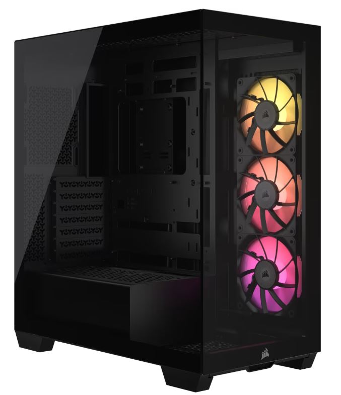 CORSAIR iCUE LINK 3500X/Midi Tower/Transpar./Černá CC-9011280-WW