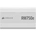 CORSAIR RM750e 80+ GOLD F.MODULAR ATX3 bílý CP-9020292-EU