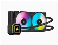 CORSAIR vodní chlazení iCUE H100i ELITE CAPELLIX, 240mm Radiator, Dual 120mm ML RGB Fans, Software Control CW-9060046-WW