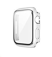 COTEetCI polykarbonátové pouzdro s ochranou displeje pro Apple Watch 45 mm čirá 25003-TT