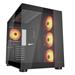 COUGAR FV150 RGB PC Case, Mid tower, Black CGR-5KA1B-RGB